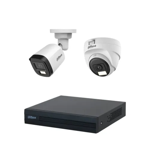 Uniview 4-Chanel XVR 2 Unit CC Camera Package 