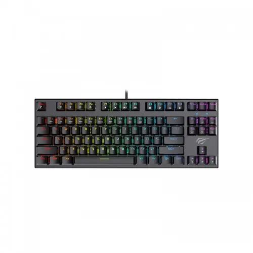 [02993] HAVIT KB857L RGB Backlit Mechanical Gaming Keyboard