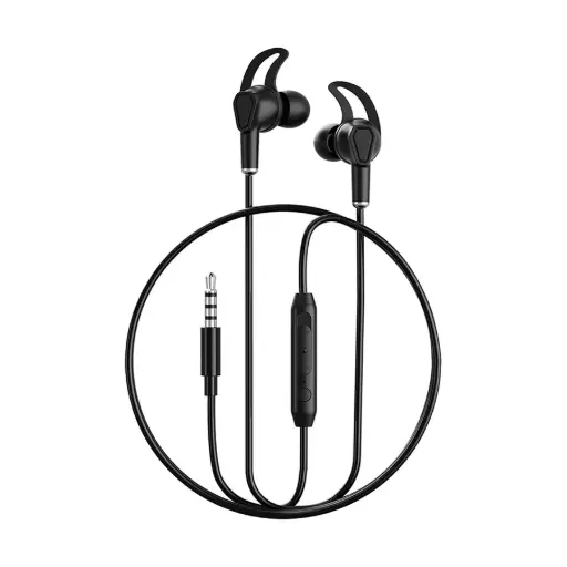 [0011612] WiWU EB309 Black In-ear Wired Earphone