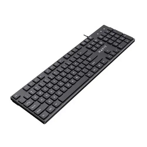 [0000800] HAVIT KB250 USB Wired Keyboard