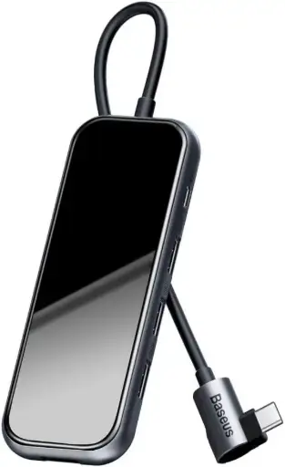 [0008390] Baseus Multi-functional HUB (Type-C to 4xUSB2.0) Deep gray