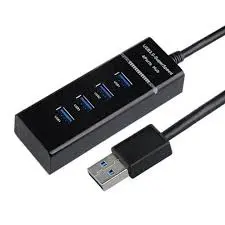Usb hub 4-port 1.2m cable