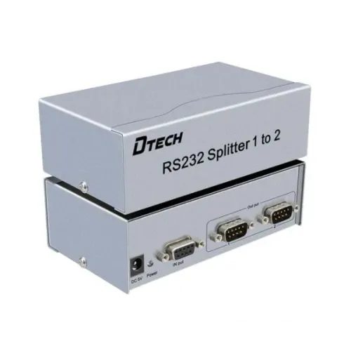 [0011931] DTECH DT-5047 1 to 2 RS232 Splitter