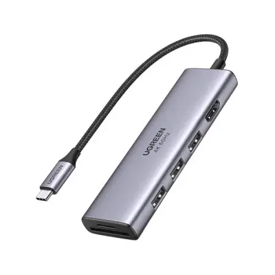 [0011939] UGREEN CM511 (60383) USB-C 6-in-1 Docking Station