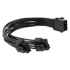 Motherboard 8 Pin Y Power Cable Converter
