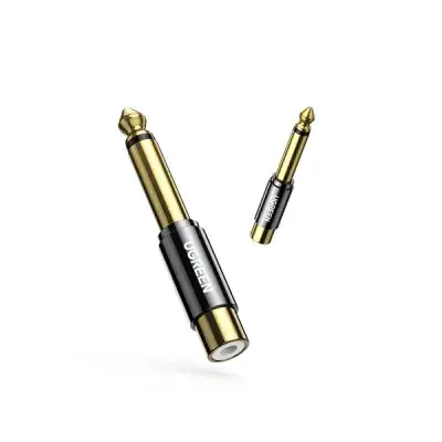 [0012139] UGREEN AV169 (80731) 6.35mm Male to RCA Female Adapter