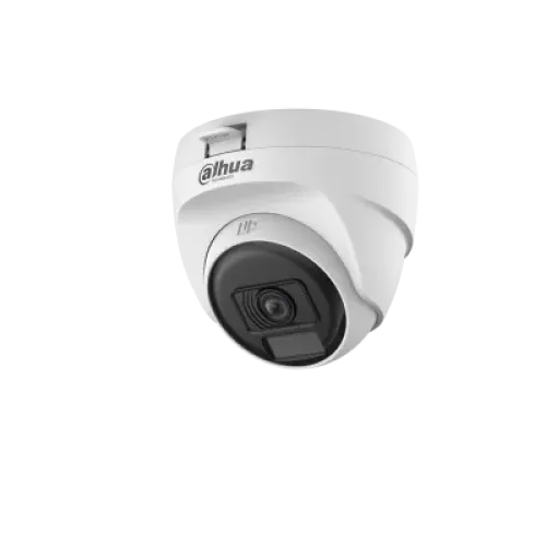 [0000824] Dahua 2MP Smart Dual Light HDCVI Dome 25 MTR IR Distance, Lens 2.8 MM (Plastic)#DH-HAC-T1A21P-U-IL