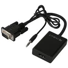 VGA TO HDMI WITH AUDIO CONVERTER (NQ)