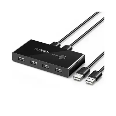 [0012298] UGREEN US216 (30767) 2 In 4 Out USB 2.0 Sharing Switch Box