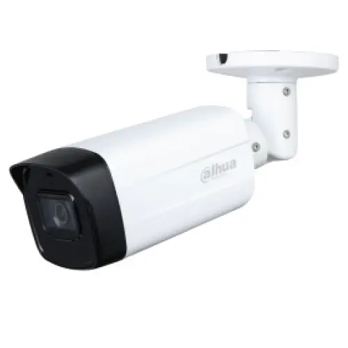 [0000841] Dahua 2MP Bullet HDCVI 80 MTR IR Distance, Lens 3.6 MM With Built In Mic (Metal+Plastic) #DH-HAC-HFW1200THP-I8-A