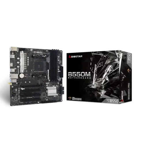 [0012351] BIOSTAR B550MXC PRO DDR4 AMD AM4 Micro ATX Motherboard