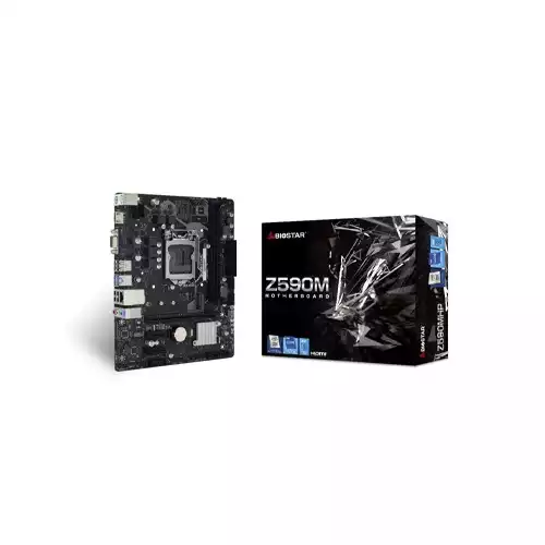 [09260] BIOSTAR Z590MHP 11TH/10TH GEN MICRO ATX MOTHERBOARD