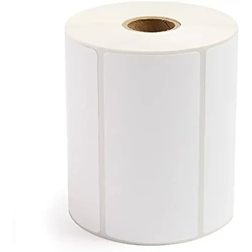 Paper Roll (75mm x 100mm) for Barcode Label Printer 500 sticker