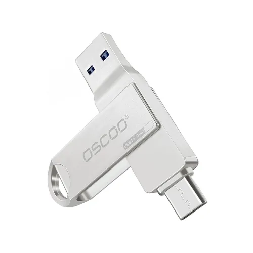 [0008831] OSCOO CU002 64GB USB 3.1 Gen 1 & Type-C OTG Pen Drive