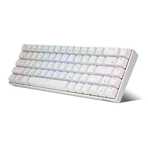 [0008845] ROYAL KLUDGE RKG68 Hot Swappable Red Switch Wireless Mechanical Gaming Keyboard