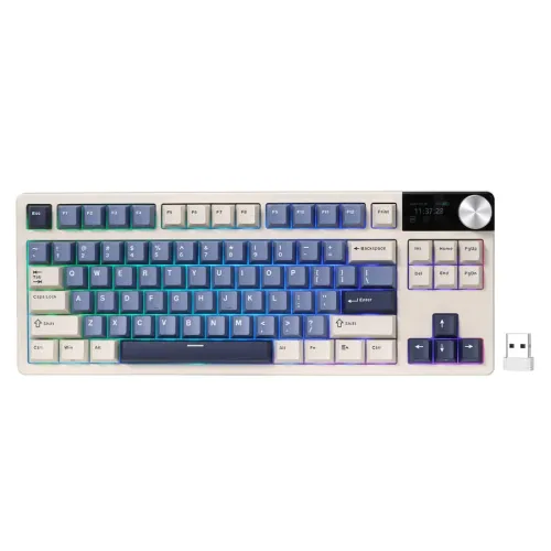 [0008847] Royal Kludge RK S85 Tri Mode RGB Mechanical Gaming Keyboard
