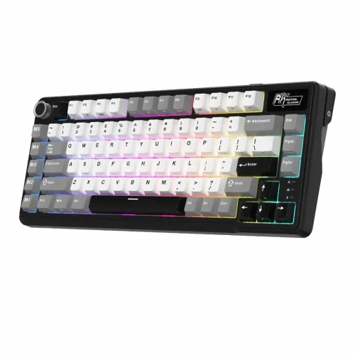 [0012400] Royal KLUDGE RK L75 Tri-Mode Hot-Swappable Wireless Mechanical Gaming Keyboard