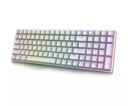 [0008853] RK ROYAL KLUDGE RK100 Wireless Tri-Mode Mechanical Keyboard (Brown Switch)