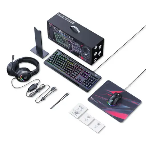 [0012411] Onikuma TZ5008 5 in 1 Gaming Combo