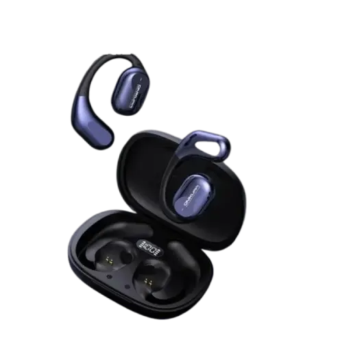 [0012415] Onikuma  T209 OWS Cyberpunk Design Black-Blue Bluetooth Earbuds