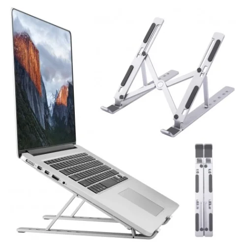[0012446] Adjustable & Foldable 10" to 17.5" 6 Angles Travel Laptop Stand (10810) 