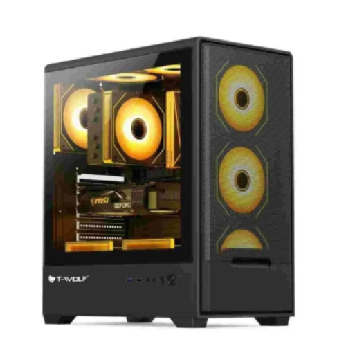 [0012475] T-Wolf BLAZE BOX X4 ARGB Mid-Tower E-ATX Gaming Casing