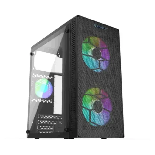 [0012481] T-Wolf NEOPULSE X3 RGB Mid Tower mATX Gaming Casing