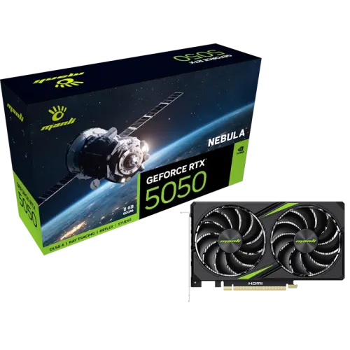 [0012495] Manli Nebula GeForce RTX 5050 8GB GDDR6 Graphics Card