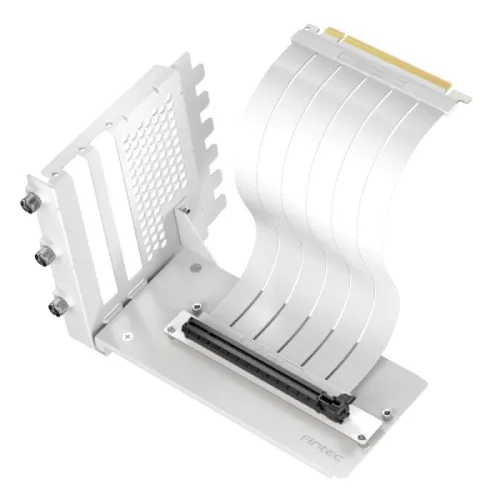 [0012516] Antec RTX40 PCIe4.0 Riser Cable Vertical Bracket Kit White 