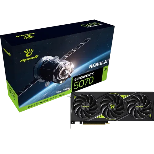 [0012529] Manli Nebula GeForce RTX 5070 12GB GDDR7 Graphics Card