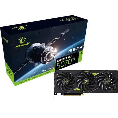 [0012531] Manli Nebula GeForce RTX 5070 Ti 16GB GDDR7 Graphics Card