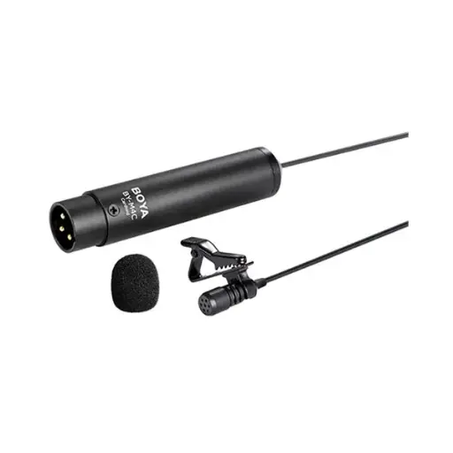 [0000086] Boya BY-M4C Professional Cardioid XLR Lavalier Microphone