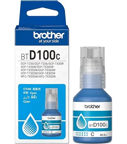 REALCOLOR TBT5000C CYAN CHINESE INK BOTTLE 