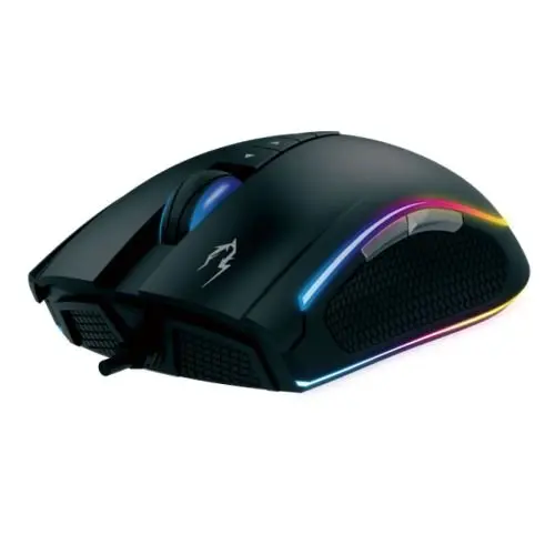[0000876] Gamdias ZEUS E1 RGB Wired Gaming Mouse Black