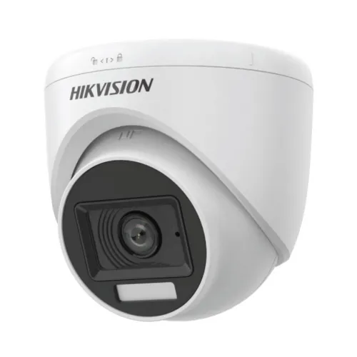 Hikvision DS-2CE76G0T-LPFS/S (3MP) 2k Dual Light Audio Fixed Dome CC Camera 
