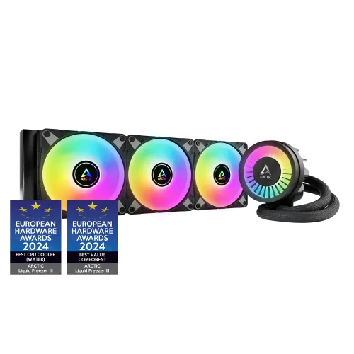 [0012838] Arctic Liquid Freezer III 360MM ARGB Liquid CPU Cooler 