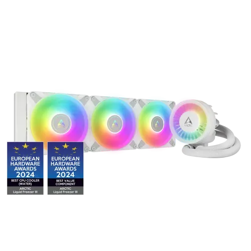 [0012842] Arctic Liquid Freezer III 360MM ARGB Liquid CPU Cooler White 
