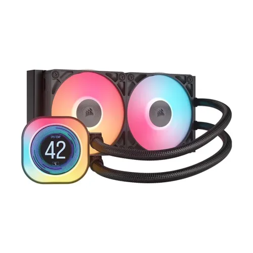 [0012857] Corsair iCUE LINK TITAN 240 RX LCD 240mm RGB Liquid CPU Cooler 