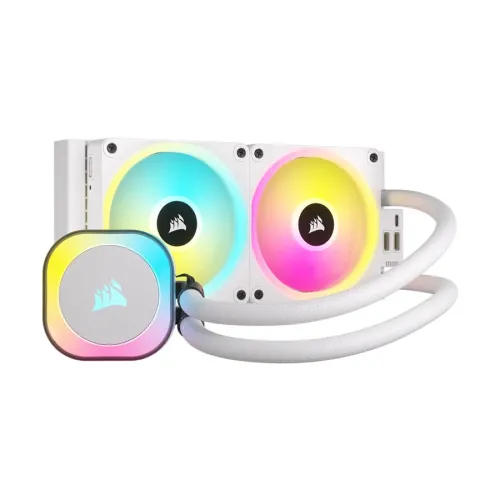 [0009116] Corsair iCUE LINK H100i RGB 240mm ALL-IN-ONE Liquid CPU Cooler White 