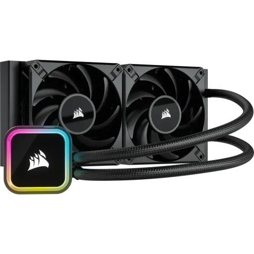 [0012865] Corsair iCUE H100i RGB ELITE 240mm Liquid CPU Cooler 