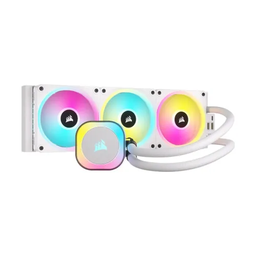 [0012867] Corsair iCUE LINK H150i 360MM RGB AIO Liquid CPU Cooler White 