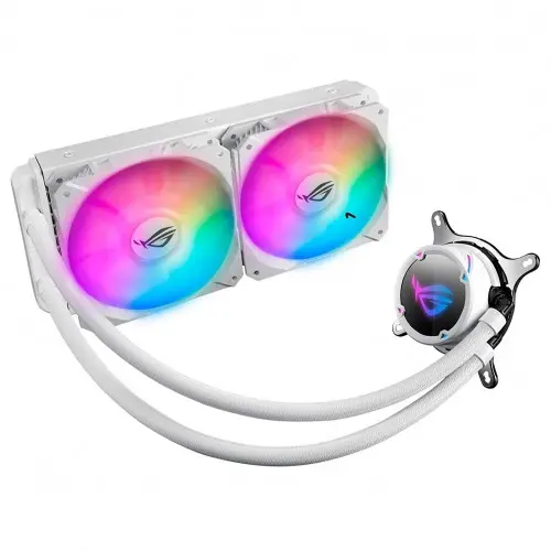 ASUS ROG Strix LC 240 RGB White Edition All-in-One Liquid CPU Cooler 