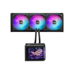 ASUS ROG Ryuo IV SLC 360 ARGB 360mm AIO Liquid CPU Cooler With Display 