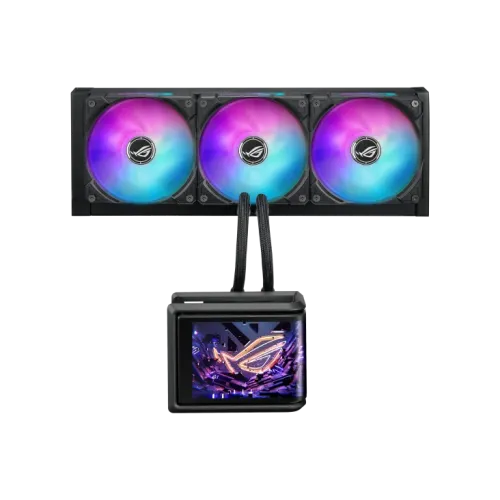[0012885] ASUS ROG Ryuo IV SLC 360 ARGB 360mm AIO Liquid CPU Cooler With Display 