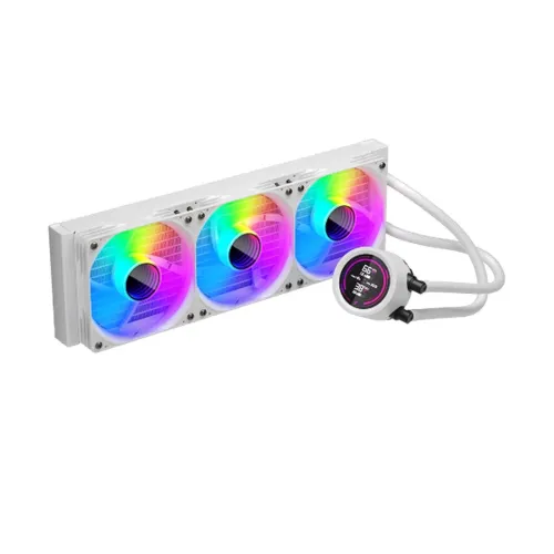 1STPLAYER TS4 360 ARGB Liquid CPU Cooler White 