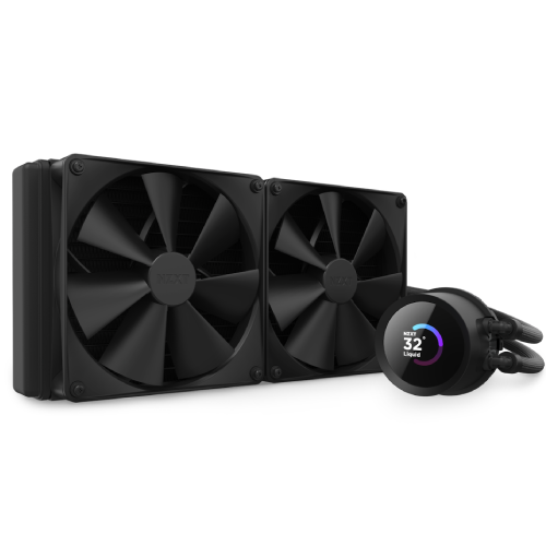 [0012940] NZXT Kraken 280 280mm AIO Liquid CPU Cooler with LCD Display 