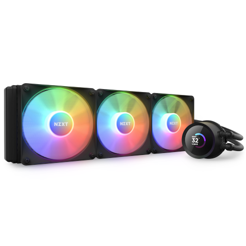 [0012941] NZXT Kraken 360 RGB 360mm AIO Liquid CPU Cooler with LCD Display 