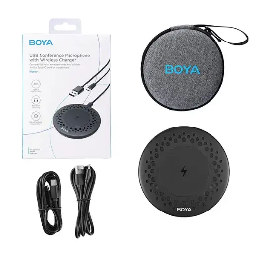 [0000090] Boya Blobby USB Conference Microphone With Wireless Charger