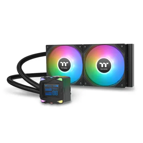 [0012978] Thermaltake LA240-S ARGB Sync 240mm AIO Liquid CPU Cooler With Display 