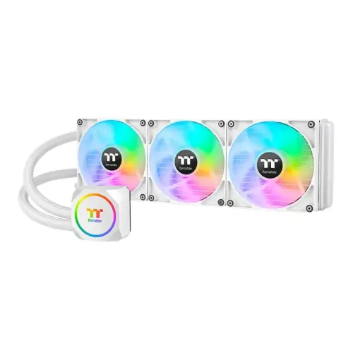 [0012982] Thermaltake TH420 ARGB Sync All-In-One Liquid Cooler Snow Edition 